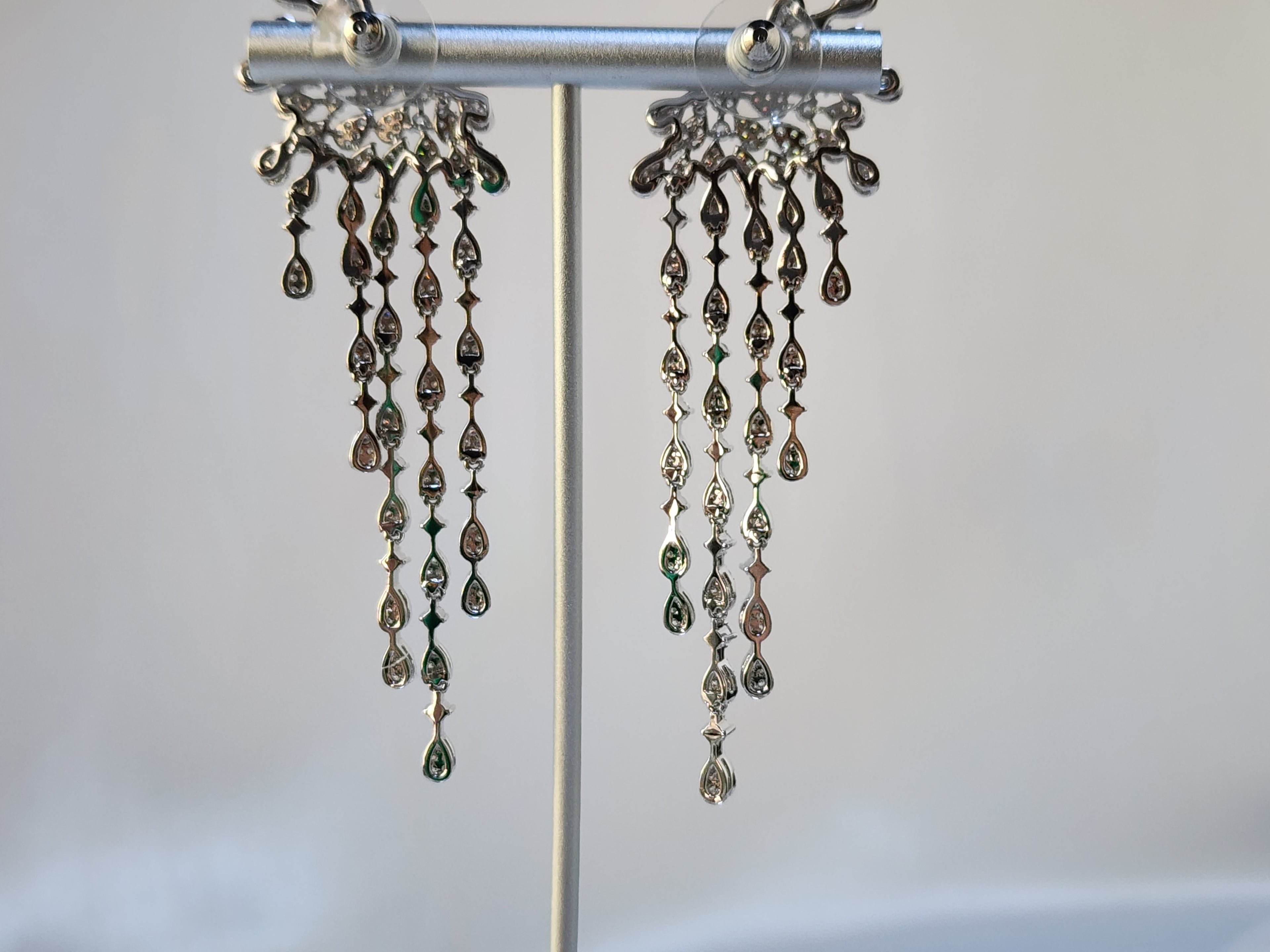 Chandelier Flower Earrings