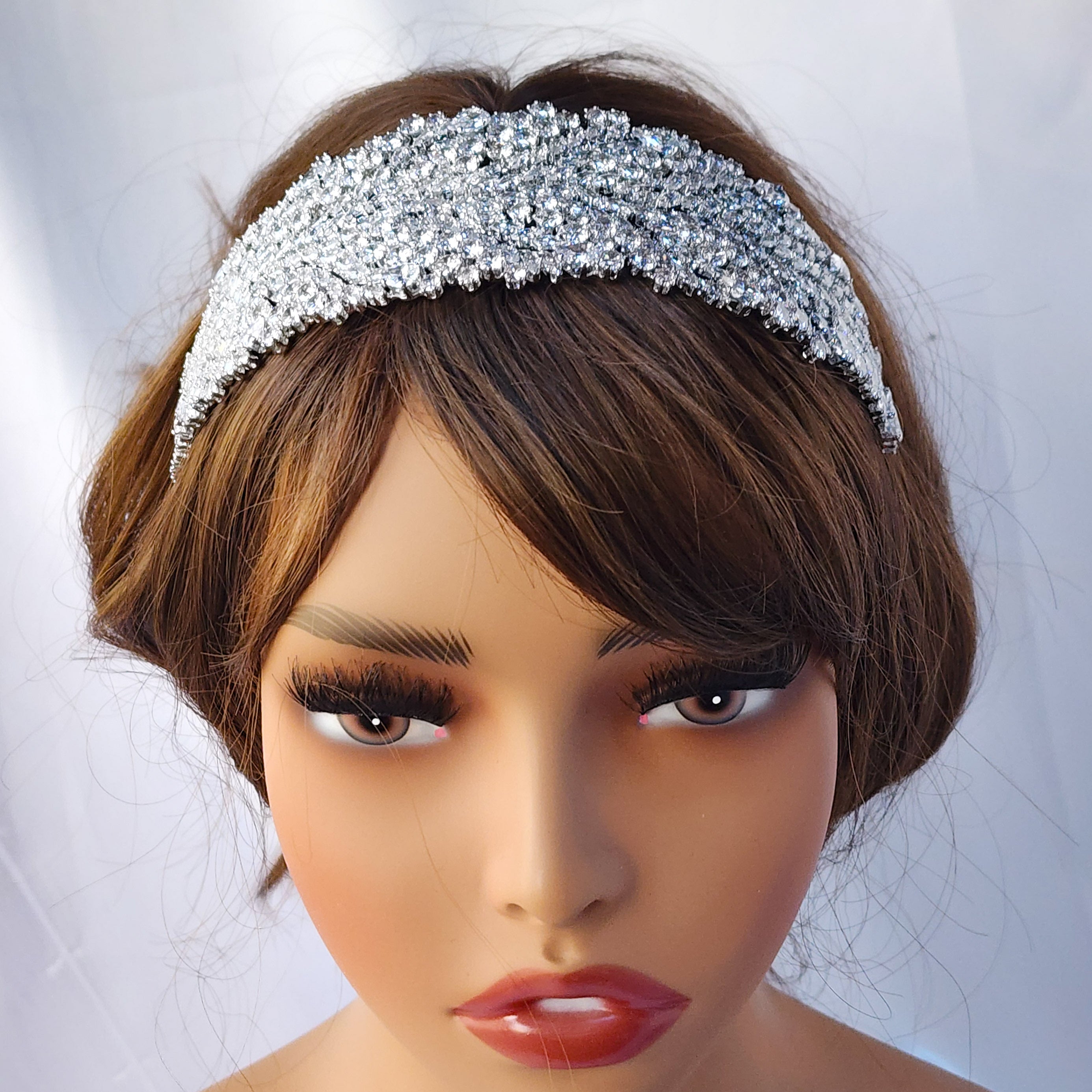 Crystal vine Swarovski Bridal Headband