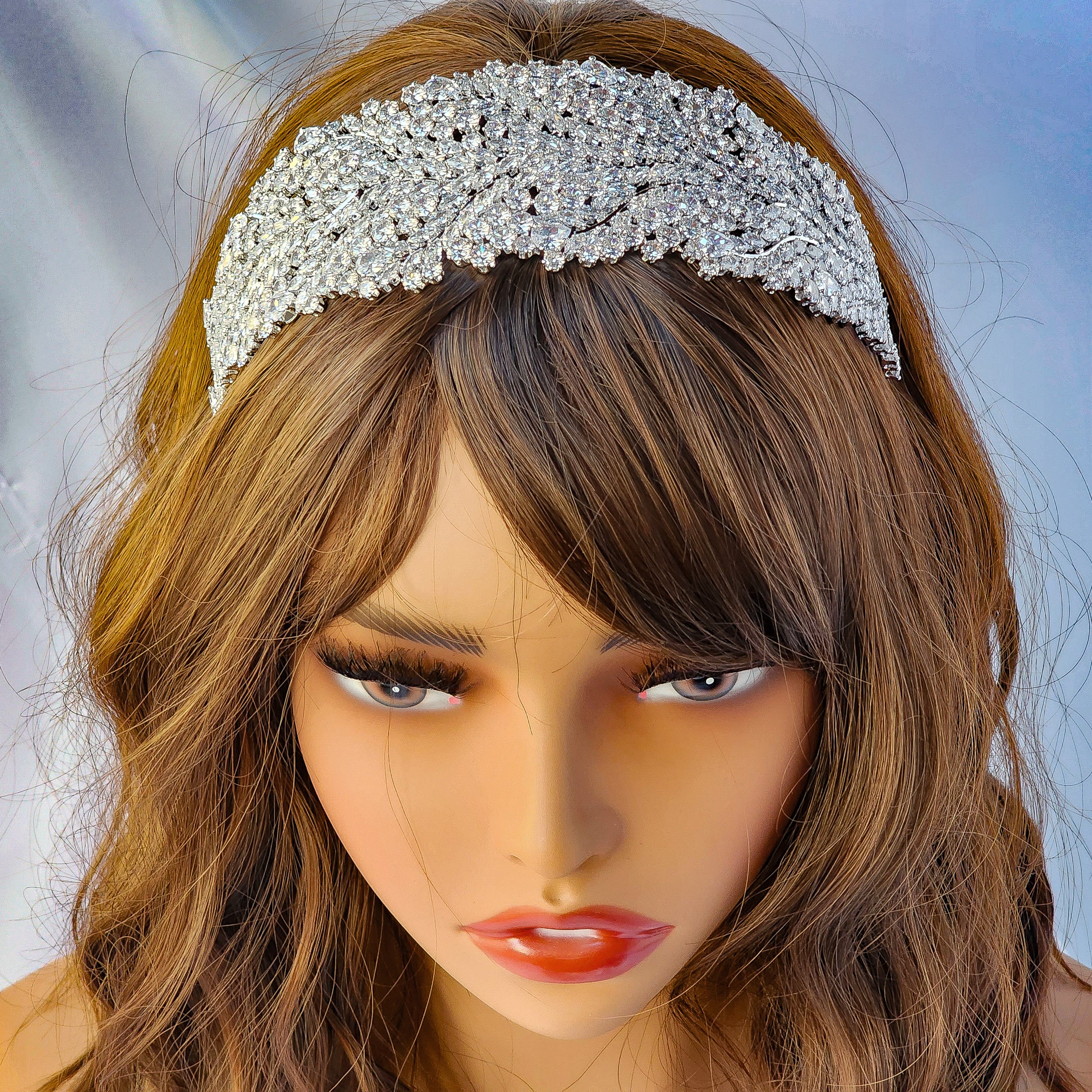 Crystal vine Swarovski Bridal Headband